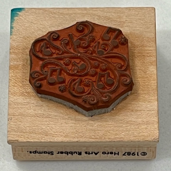 RUBBER STAMPS LOT OF 4:Impressive Stamps, Hero Arts 1987 & Mostly Animals Bundle - Picture 7 of 9